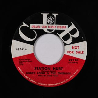 Northern Soul R&b Popcorn 45 - Bobby Long & Cheerios - Station Hurt - Cub - Mp3