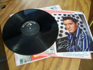 Wow Orig.  Elvis Presley " Speedway " With Photo Lsp - 3989 And Wrap