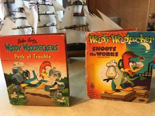 Woody Woodpecker Books - Vintage
