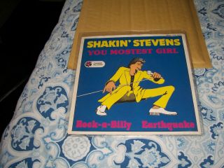 Shakin Stevens And The Sunsets.  You Mostest Girl Ep Dynamo Dyr 45003 N/m
