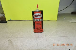 Vintage Rawlings Glovolium Baseball Gloves Black Red Tin Oil Can Oiler