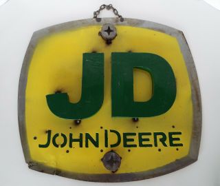 Large John Deere Metal Sign 21 