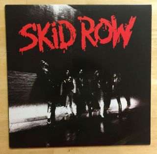 Skid Row,  1989,  Debut,  Album Lp Vinyl Record,  Heavy Metal,  Atlantic Records
