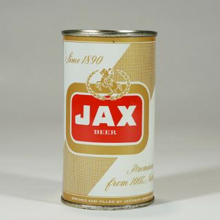 Jax Beer Flat Top Beer Can Jackson Brewing Orleans Louisiana