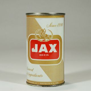 Jax Beer Flat Top Beer Can Jackson Brewing Orleans Louisiana 3