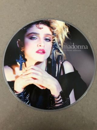 Madonna ‘the First Album’.  Extremely Rare Japanese Limited Edition Picture Disc