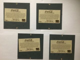 Coca Cola Ande Rooney Porcelain Enameled Signs - Korean,  Thai,  Chinese,  Russian 7