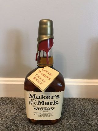 Makers Mark Liquor World Crusade Bottle
