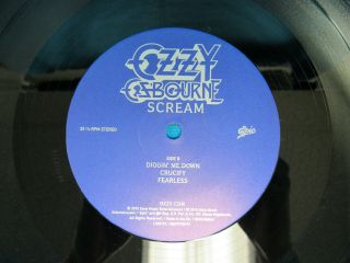Ozzy Osbourne Scream 2xLP 180g Vinyl 2010 Epic Records 88697775151 1st Pressing 8