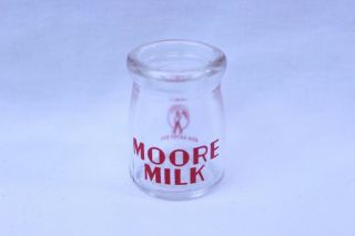 Dairy Creamer 1/2 Ounce Round Moore Milk Dairy Lancaster Pennsylvania