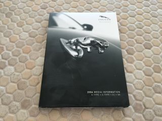 Jaguar X Xj S Xk Xk Formula One Mark Weber Trans - Am Press Kit Brochure 2004