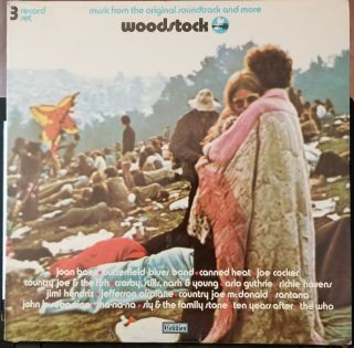 Mint/mint/sealed Woodstock Soundrack 3 - Lps Set Cotillion Sd 3 - 500 Not Rsd