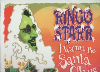 Ringo Starr (beatles) I Wanna Be Santa Claus Vinyl Lp