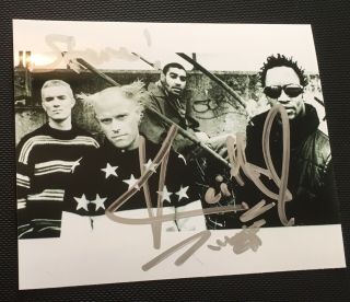 Keith Flint (the Prodigy) Hand Signed Autograph Photo - - Singer