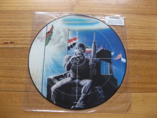 Iron Maiden - 2 Minutes To Midnight Uk 12 " Picture Disc With Pvc Sleeve