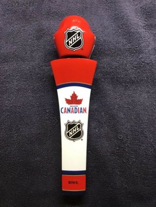 Molson Canadian Goalie Mask Beer Tap Knob 2