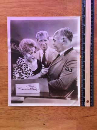 Durwood Kirby Hand Signed Autograph 1961 - A Collectors Must Have