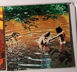 Woodstock soundtrack Lp 3 Record Set.  To NM Condition; Santana 5