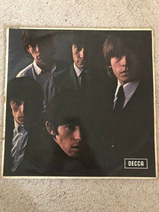 The Rolling Stones - No.  2 Vinyl Lp Record 1st Press 1965 Decca Lk4661