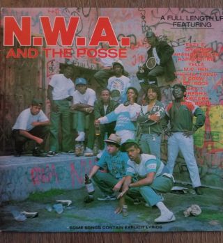 N.  W.  A And The Posse Vinyl Lp