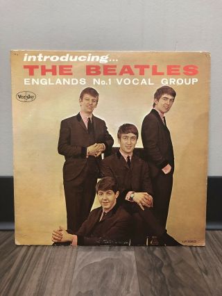 Beatles Lp " Introducing The Beatles " Vjlp - 1062 Ver.  2 Mono Veejay 1964 Auth