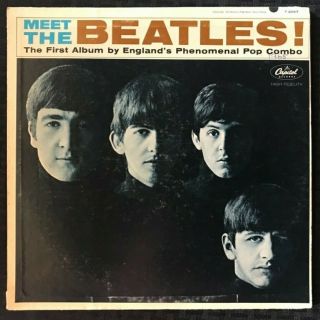The Beatles Meet The Beatles 1st Album Capital Records 1st Us Press - Ex Vinyl