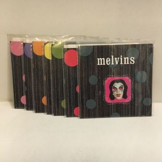 Melvins ‎hostile Ambient Takeover 7 X 7 " Vinyl Record Complete Set 2003 Ipecac