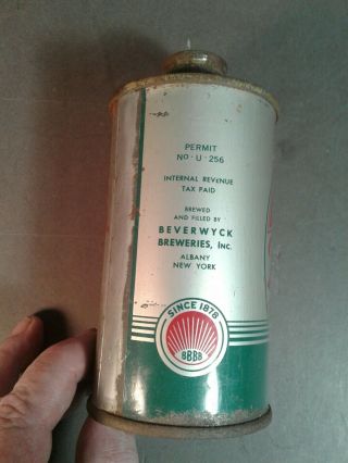 Cone Top Beverwyck Famous Beer Can 4