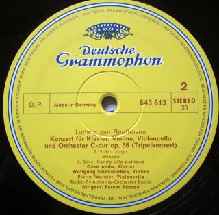 DG 643 608/13 Beethoven Edition Vol.  2 Concertos Oistakh Kempff 6xLP NEAR 3