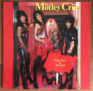 Motley Crue ‎– First Tour In Far East 1985 2 X Lp Face Records Inc.  ‎– 9 71585