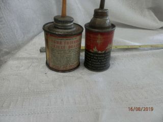 Vintage Household oil cans Texaco And Skelly oil 3