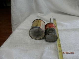 Vintage Household oil cans Texaco And Skelly oil 4
