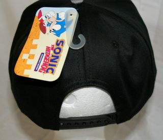Sonic The Hedgehog Video Game Collectors Edition Baseball Hat Cap Tags Sega 3