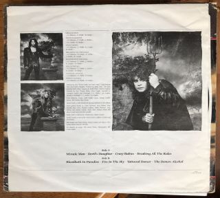 OZZY OSBOURNE 1988 - NO REST FOR THE WICKED - VINYL LP VG,  Shrink Wrap 2