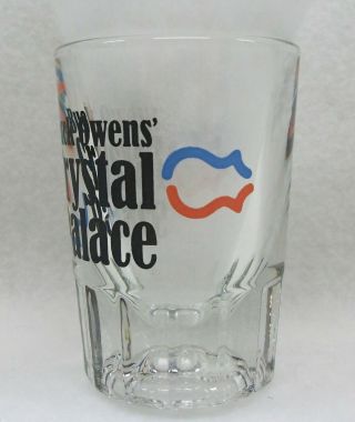 Vintage Buck Owens ' Crystal Palace short colorful double shot glass 3