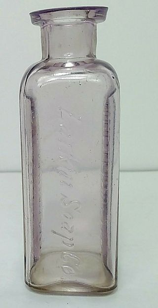 Larkin Soap Co Modjeska Derma - Balm Amethyst Bottle Late 1800 