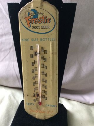 Vintage Frostie Root Beer Thermometer