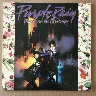 Prince Purple Rain Orig.  1984 Vinyl Lp With Orig Poster (rare)