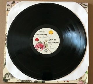 PRINCE PURPLE RAIN ORIG.  1984 VINYL LP WITH ORIG POSTER (RARE) 4