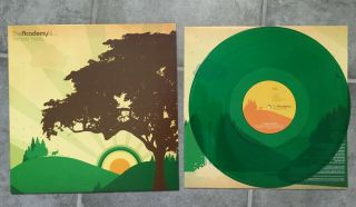 The Academy Is.  Almost Here Lp Kelly Green Limited Vinyl 2004 Fueled By Ramen