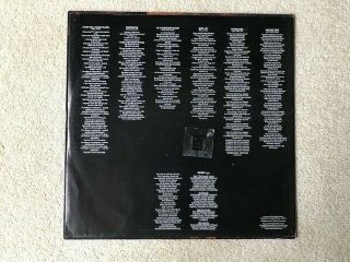 SKID ROW Slave To The Grind 1991 UK 1ST PRESS Vinyl LP 6