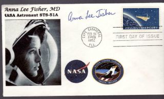 Shuttle Astronaut Anna Fisher Sts 51a Signed Cover