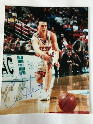 Chris Herren Signed Autographed 8 X 10 Photo 1999 Press Pass Fresno Celtics