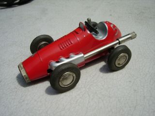 Vintage Schuco Micro Racer 5 Red & Instructions