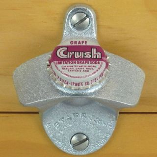 Grape Crush Bottle Cap Starr X Wall Mount Opener