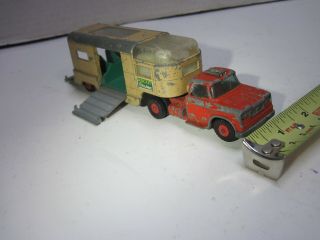 Lesney Matchbox King Size Dodge Articulated Horse Van No.  K - 18 Ascot Stables toy 5