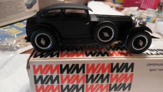 Old Western Models 1/43 Wms32 Diecast 1930 Bentley 6 - 1/2 Litre (barnato) - Black