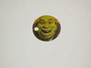 Shrek Pinball Promo Plastic Key Chain Fob