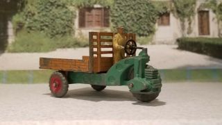 Vintage Dinky Toys Die Cast Metal Farm Moto - Cart 27g 1950s