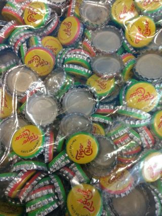 Topo Chico Bottle Caps Almost 2 Pounds No Rust Pink Green Lime Grapefruit